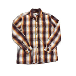 Territory Ahead Plaid Shirt Lrg Tall Heritage Rustic Casual Western Cowboy Core